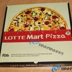 Hộp Pizza Lotte Mart 3 lớp in offset,