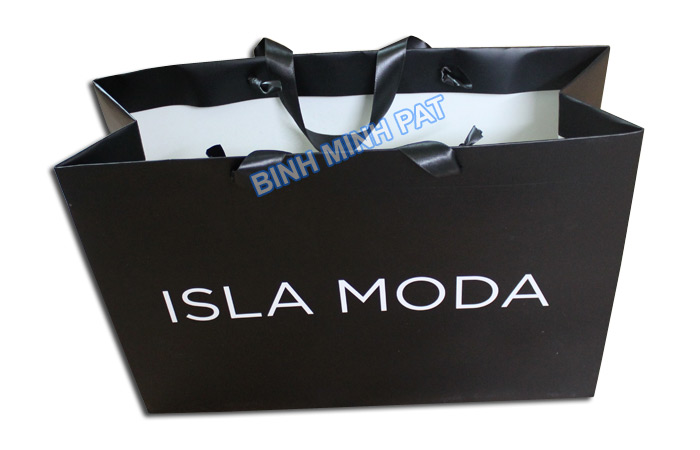 In Túi giấy thời trang thương hiệu ISLA MODA cao cấp