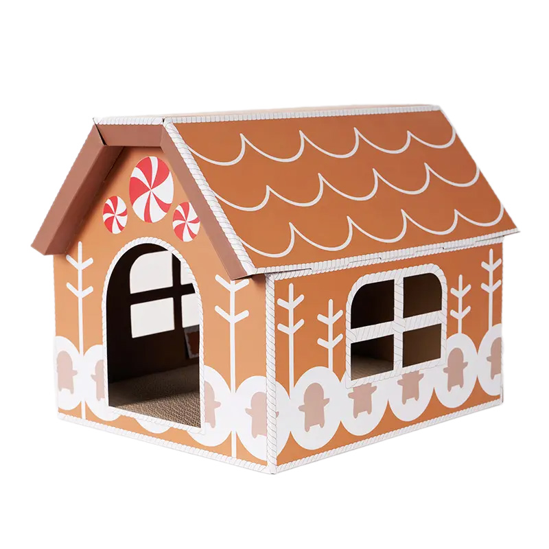 Sản xuất nhà cho mèo bằng bìa carton - hinh 09