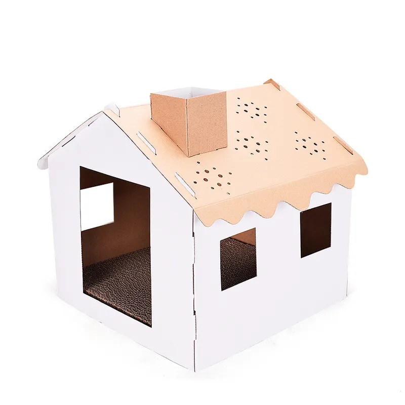 Sản xuất nhà cho mèo bằng bìa carton - hinh 05