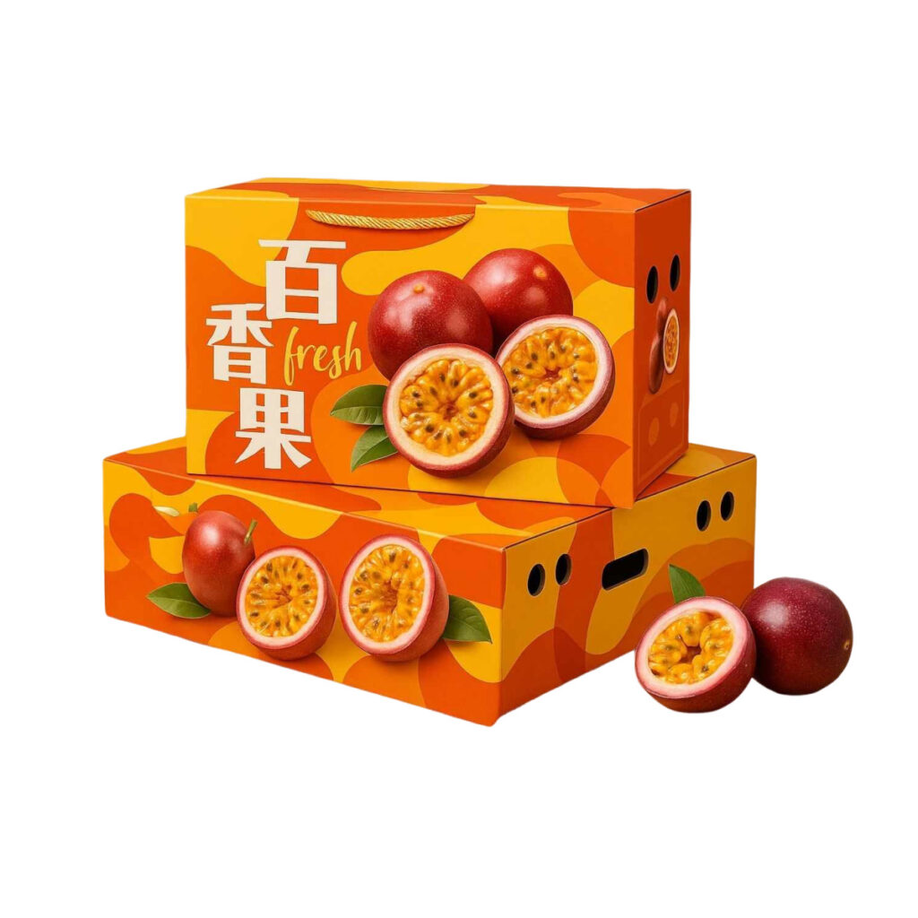 In Thùng Carton Đựng Chanh Dây - hinh 01