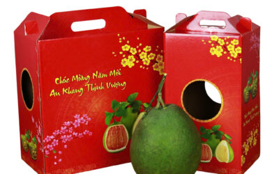 In hộp carton đựng bưởi 3 lớp, 5 lớp giá sỉ